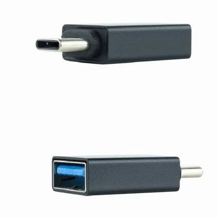 NANO CABLE Adaptador USB-C Macho a USB-A 3.1 Hembra Negro NANO CABLE Adaptador USB-C Macho a USB-A 3.1 Hembra Negro